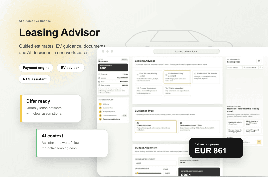 Leasing Advisor